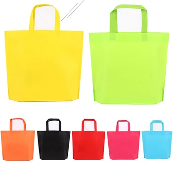 500 шт. / лот, оптовая продажа, сумка для вечеринки с логотипом карамельного цвета, экологичная нетканая подарочная упаковка, тканевая упаковочная сумка