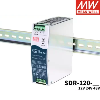 MEANWELL SDR-120 SDR-120-12 SDR-120-24 SDR-120-48 MEANWELL SDR 120 120 Вт