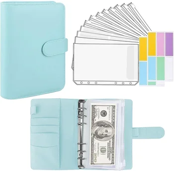 Бумажник-планировщик с конвертом, 15 карманов, Подшивка денежных единиц для составления бюджета для s