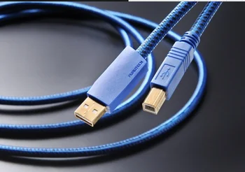 Высококачественный монокристаллический медный USB-кабель, KURUTECH GT2