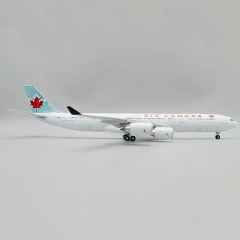 Отлитый под давлением JC Wings 1： 200 Масштаб XX20211 Air Canada A340-500 Имитационная модель самолета из сплава коллекция игрушек сувенир